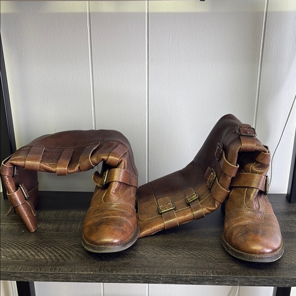 Vintage Matisse Brown Leather Boots - Picture 1 of 2